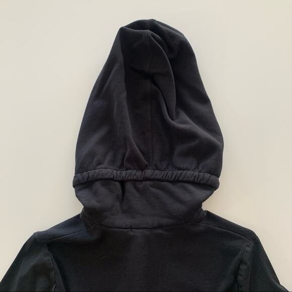 Janet Jackson 90’s R&B Icon Graphic Black Button Down Hoodie Jacket Small - Picture 3 of 9